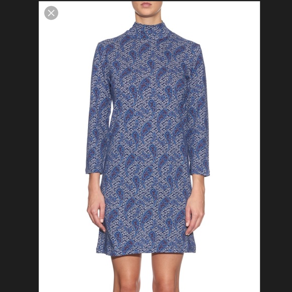 A.P.C. Dresses & Skirts - 10/$30🛍A.P.C Lydie Paisley Print Turtleneck dress